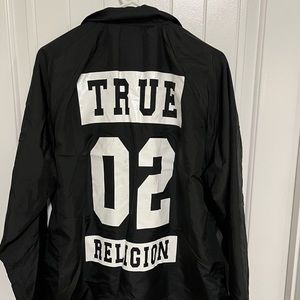 True Religion windbreaker jacket